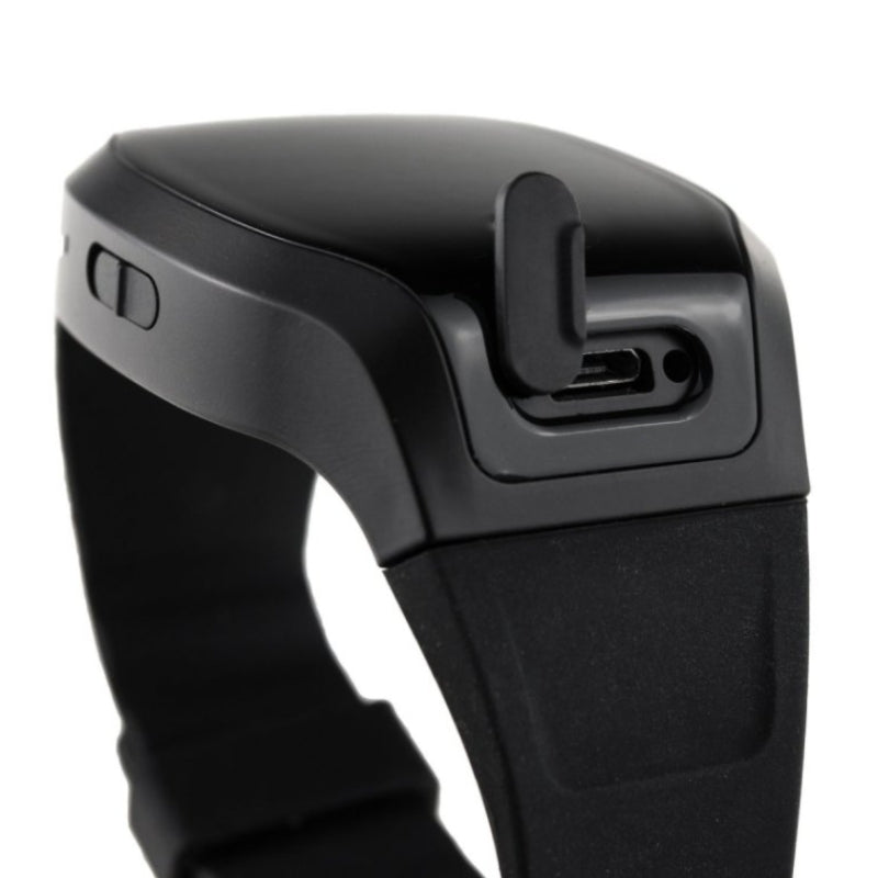 Smartwatch hidden camera charging port